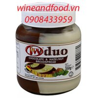 Bơ socola hạt dẻ JW Duo hai màu 350g
