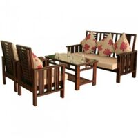 bộ Sofa gỗ Hòa Phát SF71