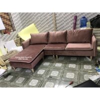 Bộ Sofa Góc Nỉ Đẹp