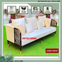 Bộ sofa Khung đồng Nệm Cao Cấp Juno Sofa dài 2m