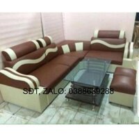 Bộ sofa phòng khách cả bàn giá thật