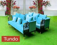 Bộ sofa Tundo khung đồng nệm cao cấp