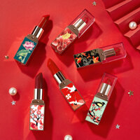 Bộ son môi phong cách Trung Quốc dưỡng ẩm lâu dài, không thấm nước lâu dài, không dễ khử màu, dưỡng ẩm, son môi chính hãng trong nước phong cách retro