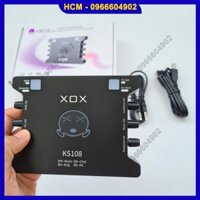 Bộ sound card XOX K10 KS108 chính hãng BH 12 tháng lỗi đổi mới