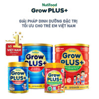 Bộ sữa bột Nutifood GrowPlus+ cho trẻ biếng ăn trên 1 tuổi 900G-1.5Kg