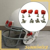 Bộ sửa chữa mũ bảo hiểm bóng bầu dục Kẹp mũ bảo hiểm vít cho người lớn Bóng đá