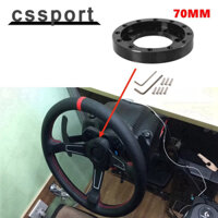 Bộ sửa đổi bánh lái 70MM Vô lăng Đua xe Đĩa trò chơi DIY Phần 24 lỗ Adapter cho Logitech G25 G27