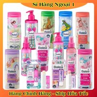 Bộ sữa tắm gội, xịt dưỡng tóc, dầu gội xả, son dưỡng môi cho bé Balea Đức -Date mới đủ bill