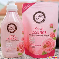 Bộ sữa tắm Happy Bath Rose Essence- hoa hồng