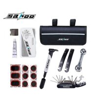 Bộ Sửa Xe Đạp, Vá Săm Xe Đạp Đa Năng Chuẩn SAHOO Kèm Hộp ( Có Miếng Vá và Bơm) LOẠI 1