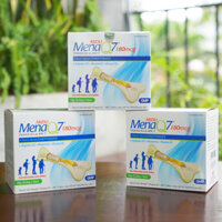 Bổ sung calci, menaQ7 (vitamin K2 – MK-7),vitamin D3 Midu MenaQ7 180mcg