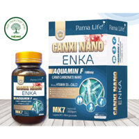 Bổ sung Canxi  - CANXI NANO ENKA - Hộp 60 viên - Hỗ trợ hấp thu Calci, Xương răng chắc khỏe, Canxi cho bà bầu