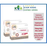 Bổ sung Canxi cho bà bầu Chela Calcium D3 - calci hữu cơ, dễ hấp thu, không gây táo bón, nhập khẩu chính hãng