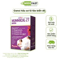 Bổ sung canxi cho mẹ bầu MUMMACAL-ZT (Hộp 30 viên) Châu Âu - Bổ sung canxi hữu cơ từ tảo biển, Vitamin D3, K2-MK7