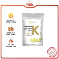 Bổ Sung Canxi, Nuôi Xương Chắc Khỏe MICROINGREDIENTS VITAMIN K2 MK-7 200MCG 300 VIÊN