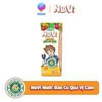 (BỎ SUNG CHẤT XƠ - TIÊU HÓA TỐT) Thùng 48 Hộp 110mL/ 180mL NuVi Nước Rau Củ Quả - Vị Dâu/ Cam – NUTIFOOD - YOOSOO MALL