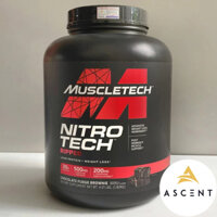 Bổ sung đạm tăng cơ giảm mỡ ''Muscletech'' NitroTech Ripped : 1.81kg 4lbs