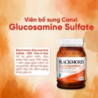 Bổ sung Glucosamine hỗ trợ các vấn đề của xương khớp Blackmores Glucosamine Sulfate 1500mg One-A-Day 180 viên