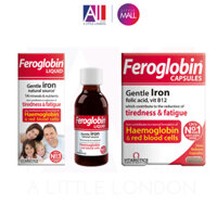 Bổ sung sắt giảm mệt mỏi Vitabiotics Feroglobin (Bill Anh)