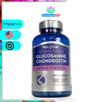 Bổ sung sụn khớp Piping Rock Triple Strength Glucosamine Chondroitin MSM + Turmeric 180 viên