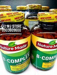 Bổ sung Vitamin B, Nature Made Super B Complex của Mỹ(460 viên)