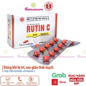 Bổ sung vitamin C Rutin-C