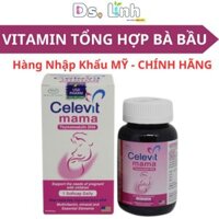 Bổ Sung Vitamin cho bà bầu Celevit mama - bổ cho mẹ bầu vitamin tổng hợp bà bầu