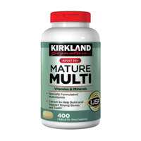 Bổ sung vitamin cho người trên 50 tuổi Kirkland Mature Adults 50 + Multi 400 viên