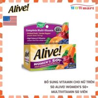 Bổ sung Vitamin cho nữ trên 50 Alive Women’s 50+ Multivitamin 50 viên
