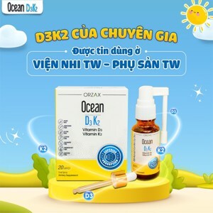 Bổ sung Vitamin D3 và Vitamin K2 Ocean D3K2 – Chai 20ml