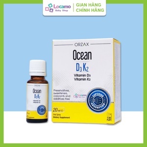 Bổ sung Vitamin D3 và Vitamin K2 Ocean D3K2 – Chai 20ml