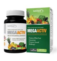 Bổ Sung Vitamin Khoáng Chất MegaActiv Hotchland Nutrition (C/60v)