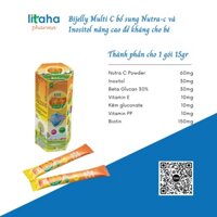 Bổ sung Vitamin tổng hợp và inositol cho bé tăng đề kháng MultiC Bijelly Litaha Pharma