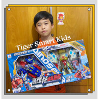 Bộ Super Robot Dinosaur Biến Hình Khủng Long / Xe Siêu Xịn