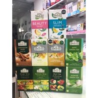 Bộ sưu tầm Trà Ahmad - Anh - Hoa cúc, chanh gừng, chanh bạc hà, mơ vàng, mâm xôi, hoa nhài