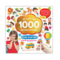 Bộ sưu tập 1000 đề can lấp lánh 2-8 tuổi - QUYỂN 3  Rèn luyện tư duy