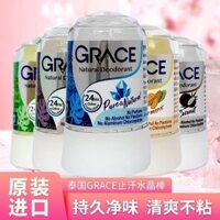 [Bộ sưu tập 1262 người] Que khử mùi chống mồ hôi Crystal Thái Lan, muối khoáng tự nhiên, đá chống mồ hôi roll-on 7-11/2.27