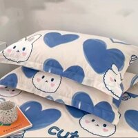 [Bộ sưu tập 12k người] Vỏ gối, vỏ gối cho người lớn, cặp, thân thiện với da, chải kỹ, chỉ số cao, mật độ cao, vỏ gối cho người lớn kích thước lớn, vỏ gối cho sinh viên