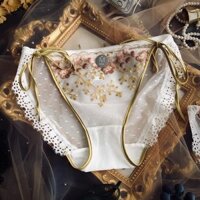 Bộ sưu tập 18k người, quần lót nữ kiểu dáng nổi bật với viền ren, lưới thoải mái, đáy cotton, quần lót tam giác cho bé gái huhu01.vn3.16