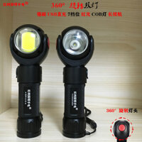 [Bộ sưu tập 2.100.000 người] Đèn pin Influencer Ánh sáng mạnh có thể sạc lại Siêu sáng Công suất lớn Đa chức năng 18650 Đèn pin sạc trực tiếp St