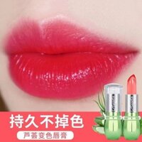 [Bộ sưu tập 2.8.000 người] Son môi Aloe Vera Jelly Non-Fade Non-Stick Cup Son môi thay đổi màu Dưỡng ẩm Dưỡng ẩm Dưỡng ẩm Chống nứt nẻ Phụ nữ mang thai