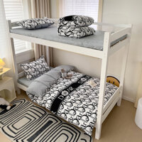 [Bộ sưu tập 5620 người] Bộ ba món độc quyền cho ký túc xá sinh viên, giường đơn, ga trải giường, vỏ chăn, vỏ gối, ga chăn, bộ bốn món O839