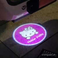 [Bộ sưu tập 57k người] Đèn chào xe điện không cần nối dây, đèn chiếu, đèn laser xe pin, đèn đất xe máy, phụ kiện sửa đổi lửa ma