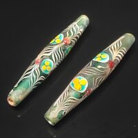 Bộ sưu tập Bộ sưu tập Lông vũ tráng men Cũ Làm bằng tay Phụ kiện DIY Hạt Phật Phụ kiện Phụ kiện Bộ sưu tập hạt