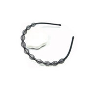 Bộ sưu tập bờm cài tóc sắt nam nữ unisex dễ thương - BN68 Hạt vòng to