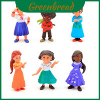 Bộ sưu tập búp bê Disney Pvc Encanto Authentic Bộ 6 nhân vật Madrigal