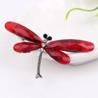 Bộ sưu tập cài áo các loại chuồn chuồn GC339 và các mẫu khác - GC339 đỏ