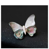 Bộ sưu tập cài áo đính đá sang trọng link 4 - GC197 bướm