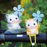 [Bộ sưu tập của 1155 người] Đồ trang trí ô tô vịt nhỏ màu vàng, Xe đạp điện, xe đạp, xe máy, đồ trang trí ô tô, mặt dây chuyền nhỏ, phụ kiện sáng tạo
