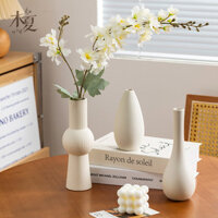 [Bộ sưu tập của 3648 người] Bình gốm giả hoa trang trí hiện đại cao cấp phòng khách nội thất nhà cửa để bàn cắm hoa trang trí sáng tạo G5SR